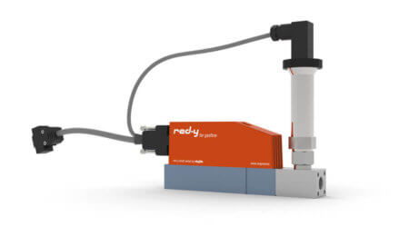 Digitaler Druckregler für Gase mit integrierter Durchflussmessung red-y smart pressure controller GSP