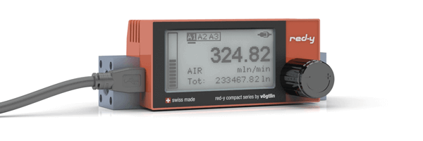 digital mass flow meters with alarm functionality