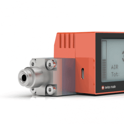 Battery Powered Digital Mass Flow Meters for Gases red-y compact series Vacuum Fittings