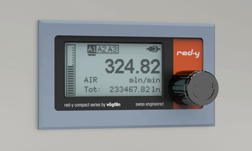 Digital Mass Flow Meter with Panel Mounting Kit