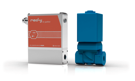 Mass Flow Meters & Controllers with IP67 & Ex Protection red-y industrial series