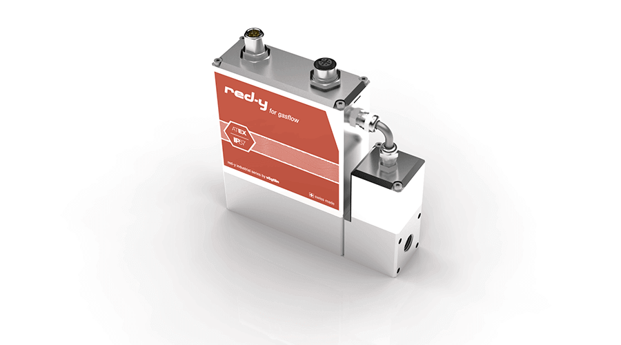 Mass Flow Controller with IP67 & Ex Protection red-y industrial controller with M12 plug