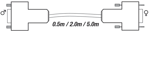 Mass Flow Meters and Controllers - Bus Extension Cable BEC