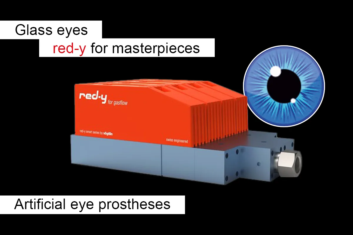 Glass eyes - red-y for masterpieces. Artificial eye prostheses