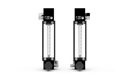 Variable Area Flowmeters (VA-Flowmeters) for Gases V-100 with different port setups