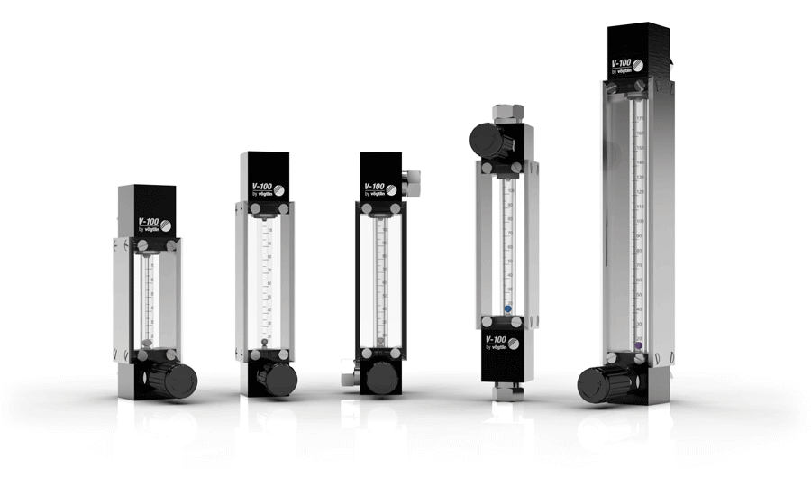 Schwebekörper Durchflussmesser (VA-Meter) für Gase V-100