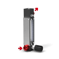 Variable Area Flowmeter V-100 Setup L