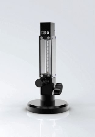 Variable Area Flowmeter V-100 with laboratory base