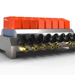 Vögtlin OEM System with eight Mass Flow Controllers