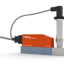 Digitaler Druckregler für Gase mit integrierter Durchflussmessung red-y smart pressure controller GSP