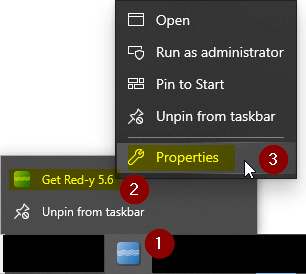 get red-y Schritte step four to six