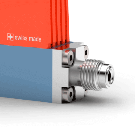 Vacuum fitting (identical to VCR) flange-mounted