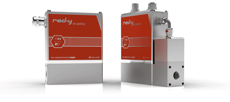 Digitale Massedurchflussmesser & Regler mit IP67 & Ex Schutz red-y industrial series